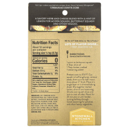 Urban Accents, Смесь приправ Veggie Roaster, средиземноморский пармезан, 35 г (1,25 унции)