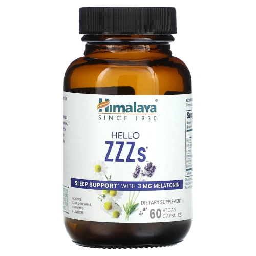 Himalaya, Hello ZZZs`` 60 веганских капсул