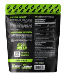 MusclePharm, Combat BCAA + Recovery, голубая малина, 16,9 унц. (480 г)
