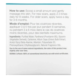 Derma E, Гель от шрамов, 2 унции (56 г)