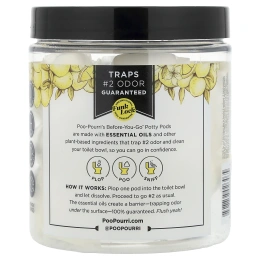 Poo-Pourri, Горшечные капсулы Before-You-Go®, оригинальные цитрусовые, 20 капсул, 230 г (8,1 унции)