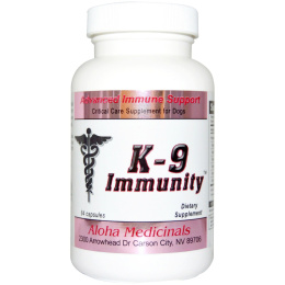 Aloha Medicinals Inc., K-9 Immunity для собак, 84 капсул