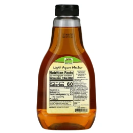 NOW Foods, Real Food, органический нектар агавы, светлый, 660 г (23,28 унции)