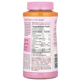 Nature's Bounty, Optimal Solutions®, жевательные таблетки для волос, кожи и ногтей, со вкусом тропических цитрусовых, 140 жевательных таблеток