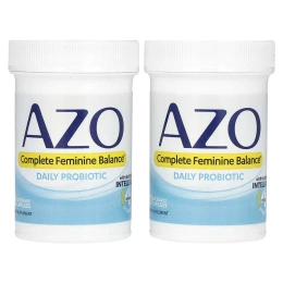 AZO, Complete Feminine Balance®, пробиотик для ежедневного приема, 60 капсул