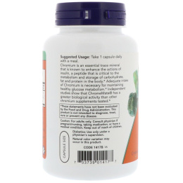 Now Foods, ChromeMate, 180 капсул