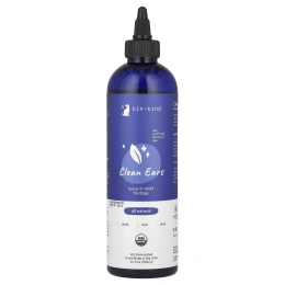 Kin+Kind, Clean Ears, несмываемое средство для собак, 354 мл (12 жидк. унц.)