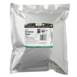 Frontier Co-op, органические палочки цейлонской корицы, 3 дюйма (3 дюйма), с соблюдением принципов справедливой торговли, 453 г (16 унций)