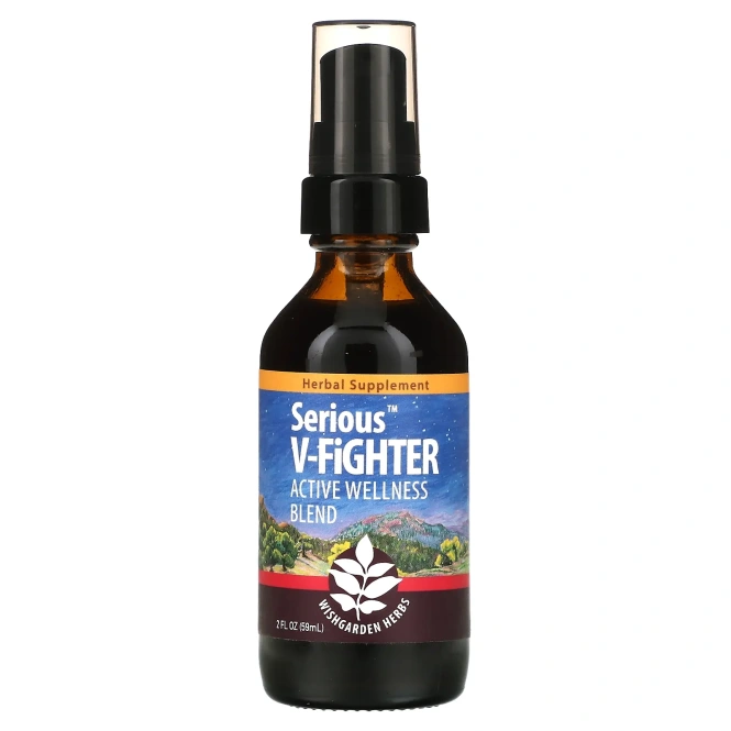 WishGarden Herbs, Serious V-Fighter, 59 мл (2 жидк. унц.)