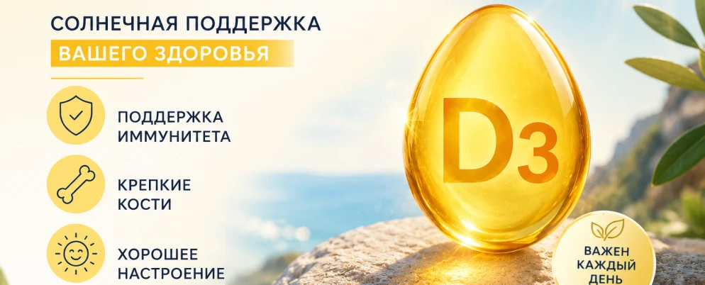 Дефицит витамина D: причины, симптомы и что делать?