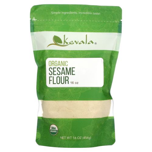 Kevala, Organic Sesame Flour, 16 oz.