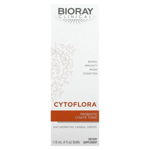 Bioray Inc., СитоФлора, пробиотический тоник для иммунитета, 4 жидк. унц. (118 мл)