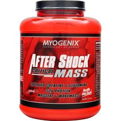 Myogenix, After Shock Critical Mass Ванильный молочный коктейль 562 фунта