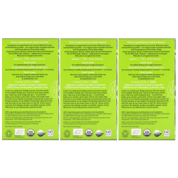 Pukka Herbs, Высококачественный чай маття, 3 пакета, по 20 пакетиков-саше с травяным чаем