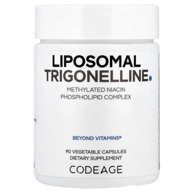 Codeage, Liposomal Trigonelline, 90 растительных капсул