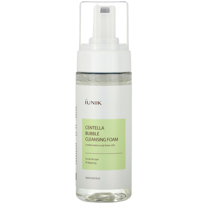 iUNIK, Centella Bubble Cleansing Foam, 5.07 fl oz (150 ml)