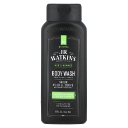 J R Watkins, Гель для душа для мужчин, грушанка и ель, 532 мл (18 жидк. Унций)