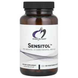 Designs For Health, Sensitol™, Myo-Inositol, D-Chiro-Inositol, And ALA, 120 Vegetarian Capsules