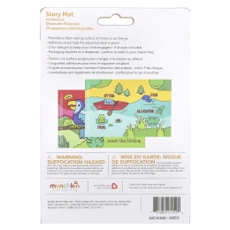 Munchkin, Story Mat ™, одноразовые салфетки, от 4 месяцев, 18 шт.