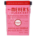 Mrs. Meyers Clean Day, Scented Soy Candle, Peppermint, 4.9 oz (140 g)