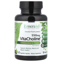 Emerald Laboratories, VitaCholine®, 60 растительных капсул (275 мг на капсулу)