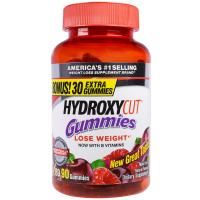 Hydroxycut, Gummies, фруктовое ассорти, 90 жевательных конфет