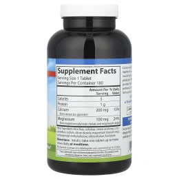 Carlson Labs, Хелатированный кальций-магний, 180 таблеток
