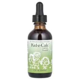 Christopher's Original Formulas, Kid-e-Calc, кальциевая формула, 2 жидких унции