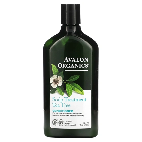 Avalon Organics, Кондиционер, с чайным деревом для кожи головы, 11 унций (312 г)