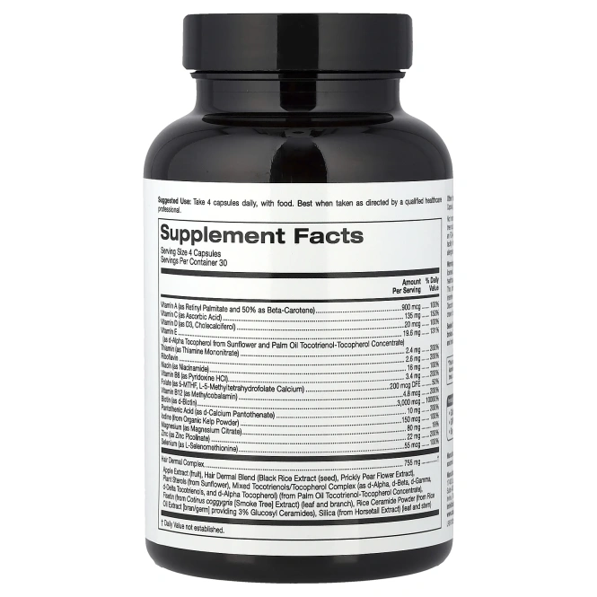 California Gold Nutrition, Beauty, женские мультивитамины для волос, 120 капсул