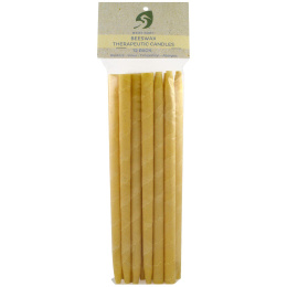 White Egret Personal Care, Терапевтические свечи из пчелиного воска, 12 штук