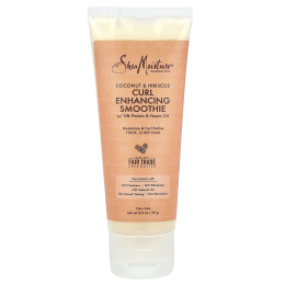 SheaMoisture, Смузи для локонов с шелковым протеином и маслом нима, кокосом и гибискусом, 91 г (3,2 унции)