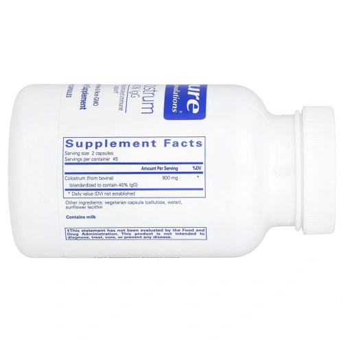 Pure Encapsulations, Молозиво, 90 капсул