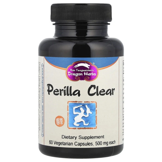 Dragon Herbs, Perilla Clear, 450 мг, 60 растительных капсул