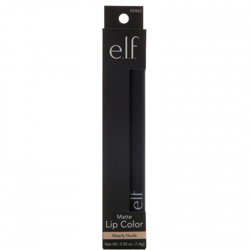 E.L.F. Cosmetics, Матовый карандаш для губ, Почти нюдовый, 0,05 унц. (1,4 г)