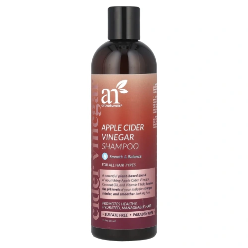 Artnaturals, Шампунь с яблочным уксусом, 12 жидких унций (355 мл)
