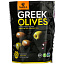 Gaea, Греческие оливки, оливки без косточек, маринованные в базилике и лимоне, 5,3 унции (150 г)