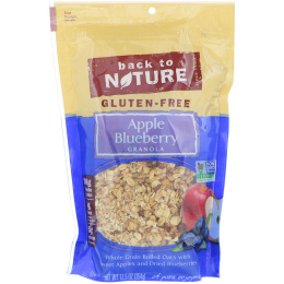 Back to Nature, Гранола с яблоком и черникой, 354 г