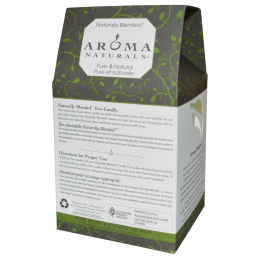 Aroma Naturals, Столовая свеча с натуральными смесями, для медитации, с пачули и ладаном, 7,6 x 8,9 см