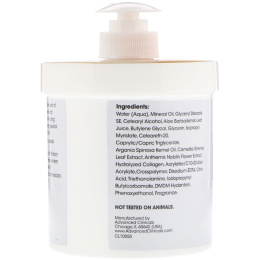 Advanced Clinicals, Аргановое масло, крем Intensive Beauty, 16 унций (454 г)