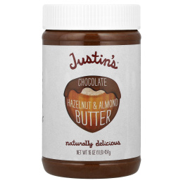 Justin's Nut Butter, Фундуковое масло с шоколадом, 16 унций (454 г)