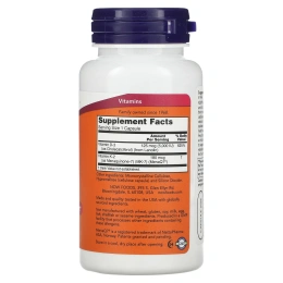 Now Foods Mega D3 и MK-7 120 капсул