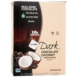 Nugo Nutrition, NuGo Dark батончик Шоколад кокос 12 батончиков