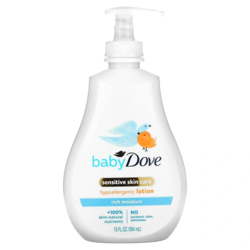 Dove, Baby, насыщенный увлажняющий лосьон, 384 мл