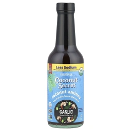 Coconut Secret, Coconut Aminos, чеснок, 296 мл (10 жидк. Унций)