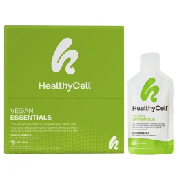 HealthyCell, Vegan Essentials, персик и манго, 30 гелевых пакетиков по 25 мл (0,84 жидк. Унции)