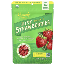 Karen's Naturals, Just Strawberries®, 28,4 г (1 унция)