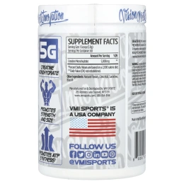 VMI Sports, Моногидрат креатина, Patriot Pop, 354 г (12,5 унции)