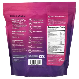 Real Ketones, INFAST, для женщин, арбуз, 30 пакетиков по 0,48 г (0,48 г)