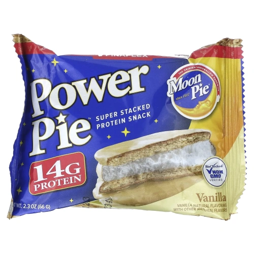 Finaflex, MoonPie, Power Pie, ваниль, 10 пирогов, 66 г (2,3 унции)